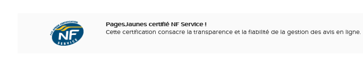 certification nf service 77